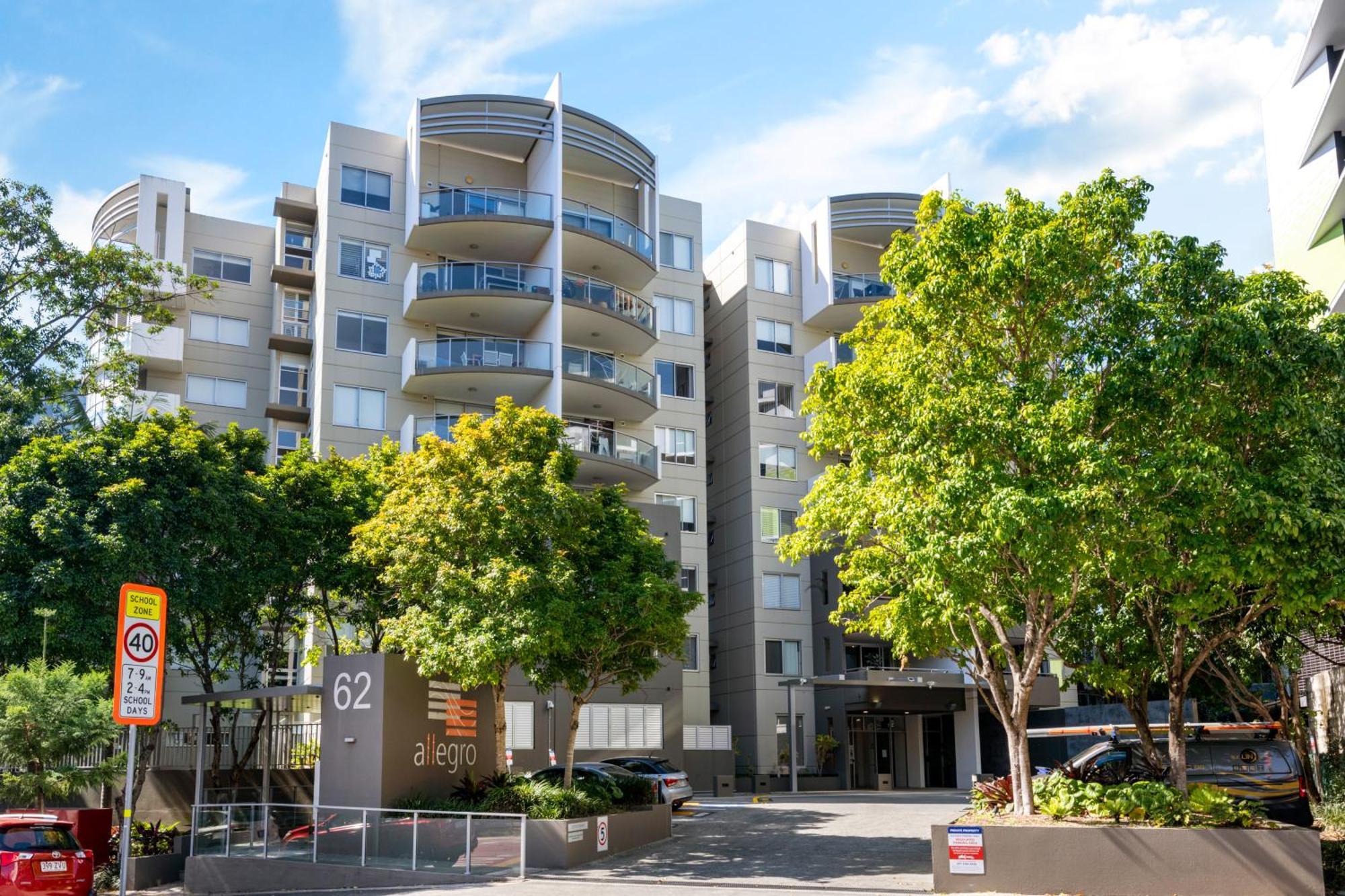 Allegro Apartments Брисбен Экстерьер фото